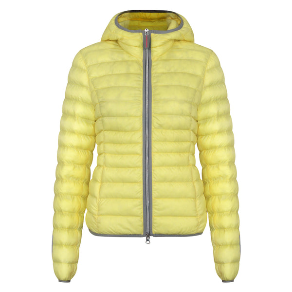 Elfy Vegan Down Short Jacket | Limone