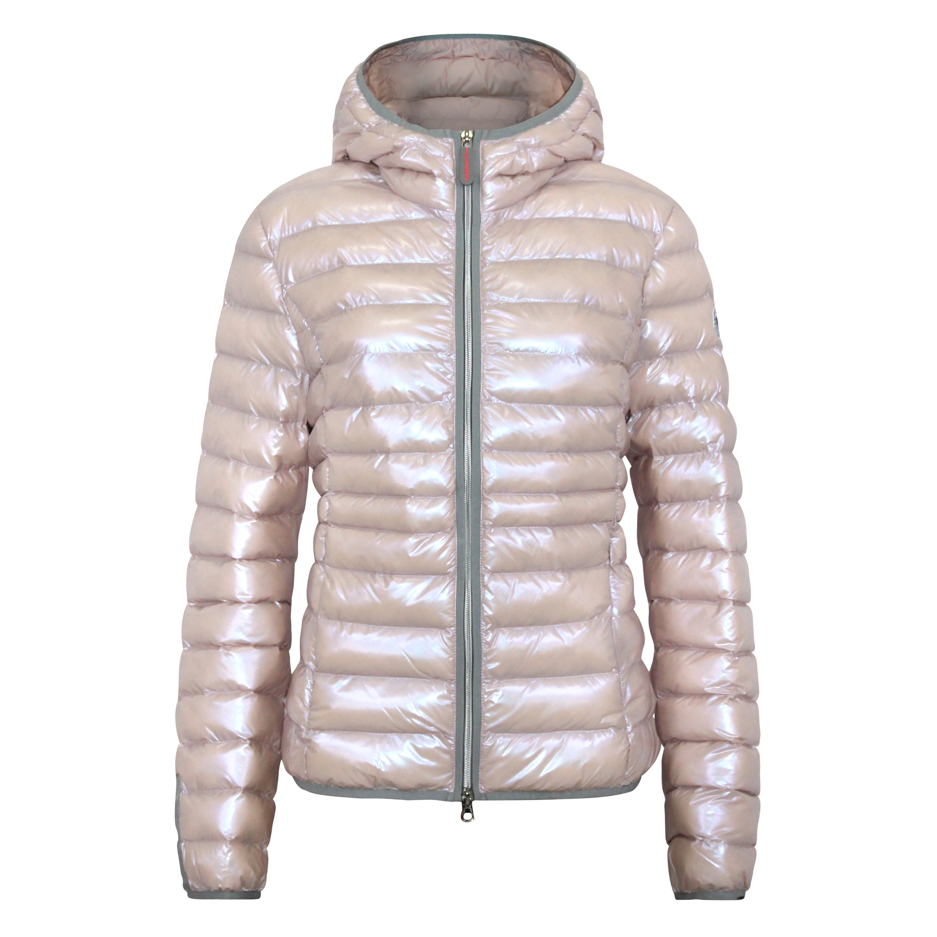 ami　LOHEN VCOLLAR LIGHT JACKET Elfy Vegan Down Short Jacket | Pearl Pink – Eleven Elfs