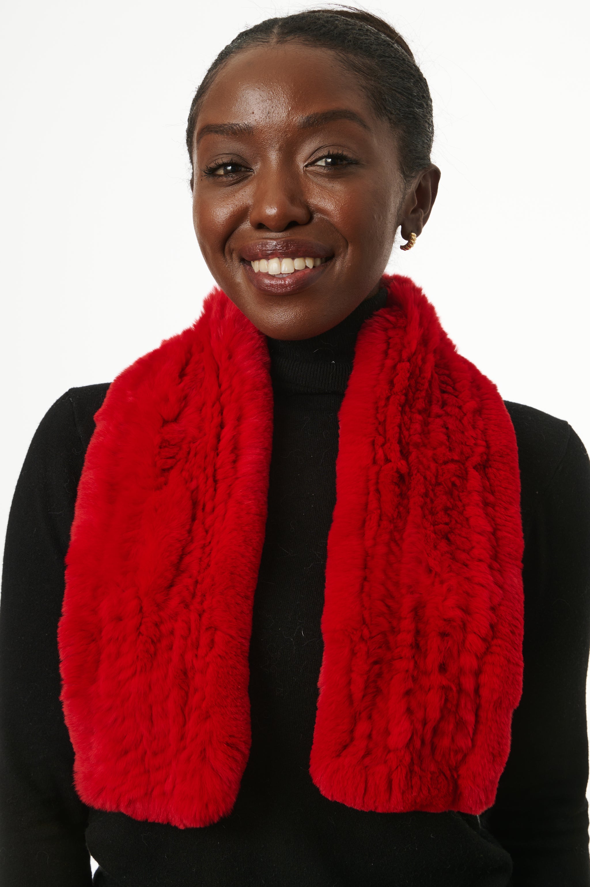 Ella Scarf I Red – Eleven Elfs