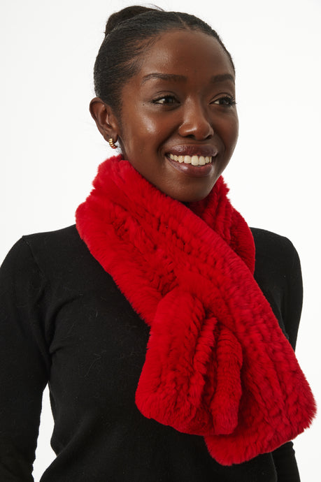 Ella scarf I Red