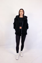 Load image into Gallery viewer, Lykke Teddy Jacket | Black
