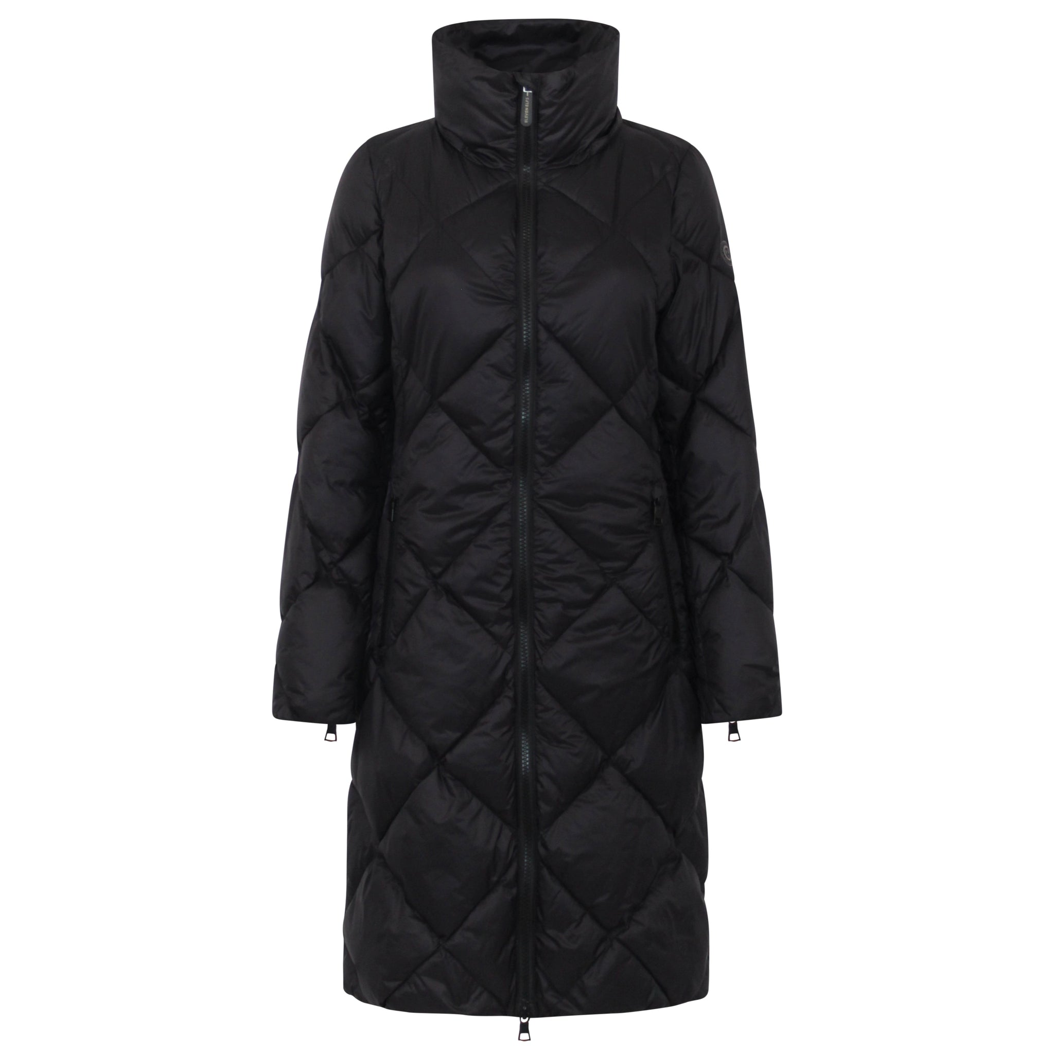 Saga Long Vegan Down Coat | Black – Eleven Elfs