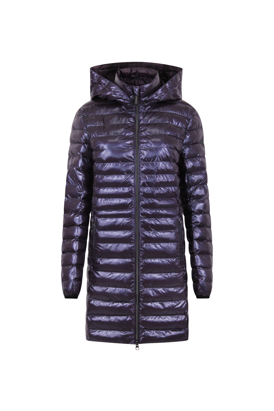 Julie Vegan Down Coat | Aubergine