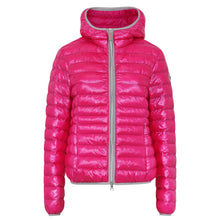 Load image into Gallery viewer, Elfy Vegan Down Short Jacket | Flash Pink
