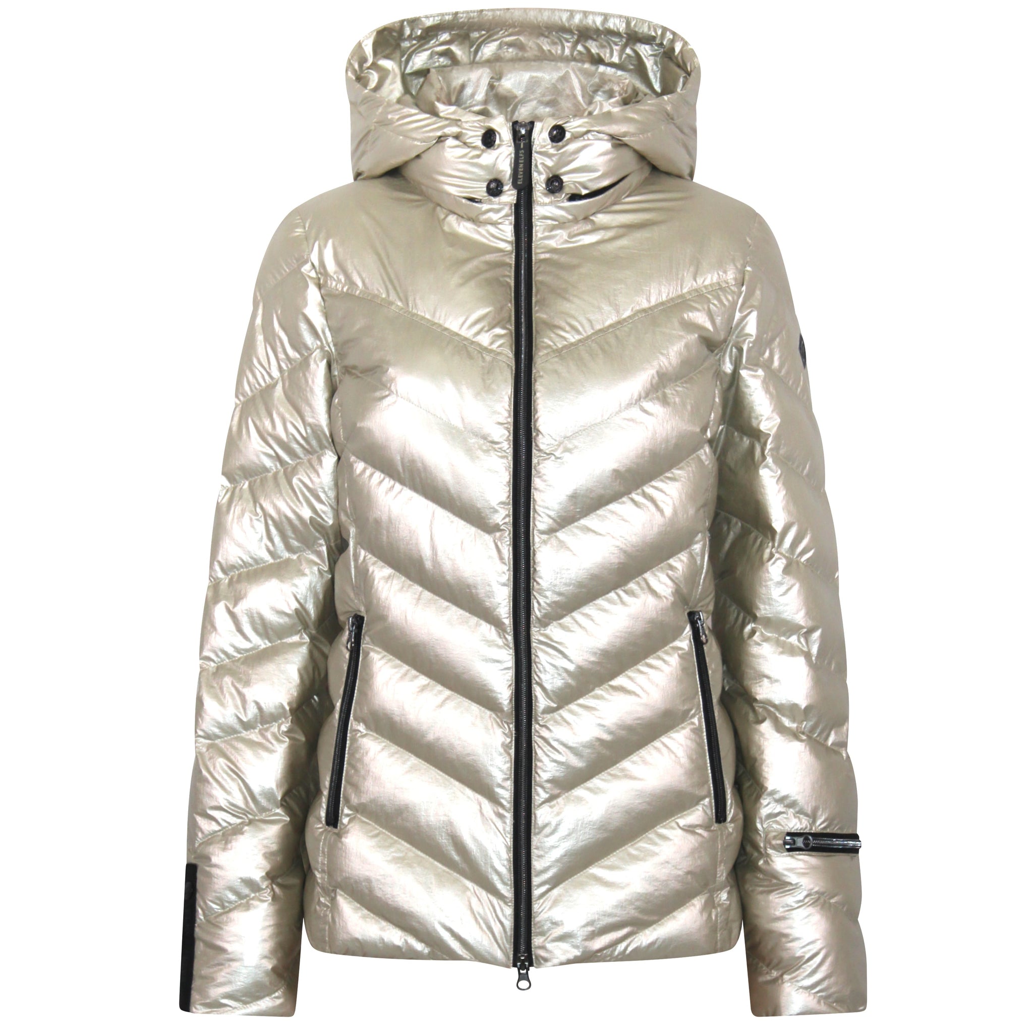 Fairie Vegan Down Jacket| Champagne Metallic – Eleven Elfs
