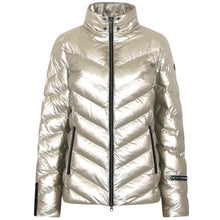 Load image into Gallery viewer, Fairie Vegan Down Jacket| Champagne Metallic
