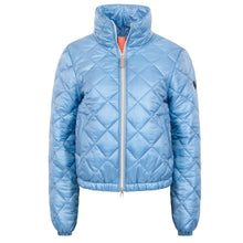 Load image into Gallery viewer, Stella Vegan Down Bomber | Retro Blue
