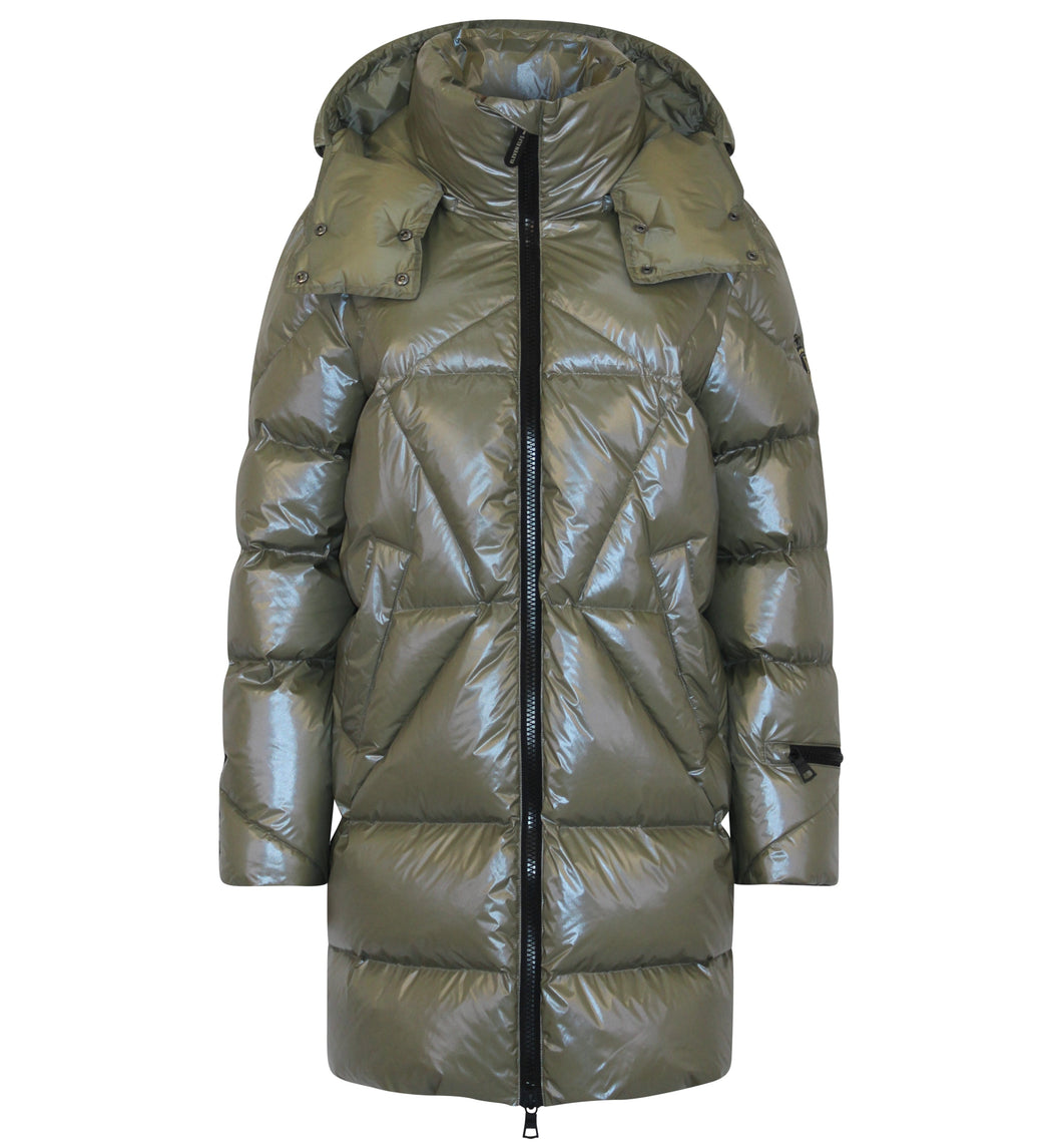 Finnja Down Coat | Olive