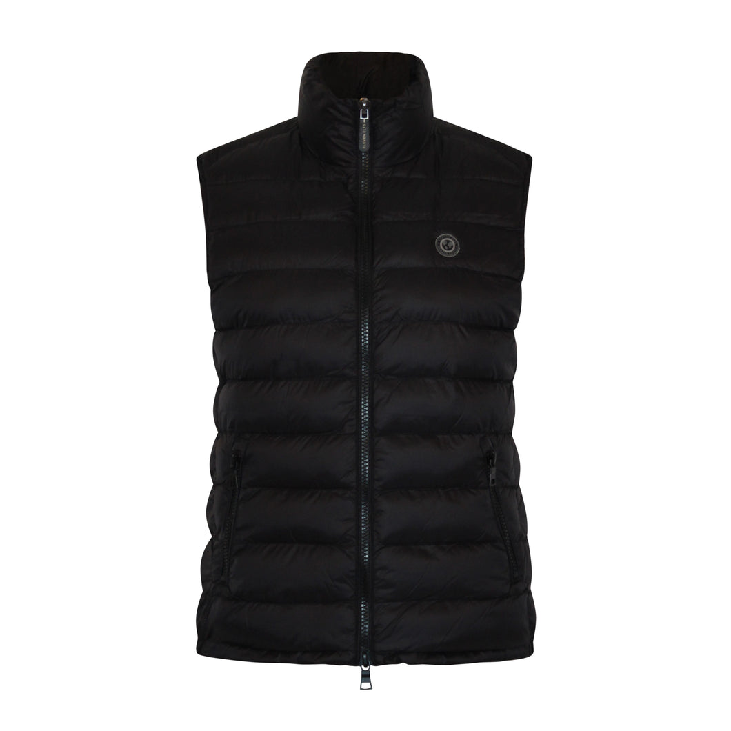 Axel Men's Vegan Down Vest | Black