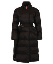 Load image into Gallery viewer, Posh Long Vegan Down Coat | Black
