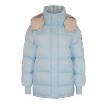Load image into Gallery viewer, Odelle Vegan Down Jacket | Light Denim &amp; Linen
