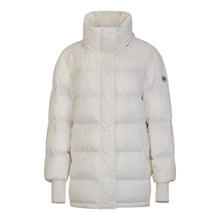 Load image into Gallery viewer, Odelle Vegan Down Jacket | Off White &amp; Linen
