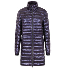 Load image into Gallery viewer, Julie Vegan Down Coat | Aubergine
