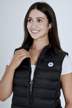 Load image into Gallery viewer, Melian Short Vegan Down Vest | Black
