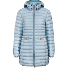 Load image into Gallery viewer, Shannon Vegan Down Coat | Light Denim
