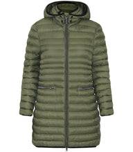 Load image into Gallery viewer, Shannon Vegan Down Coat | Military
