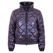 Load image into Gallery viewer, Quilted purple jacket on a white background

