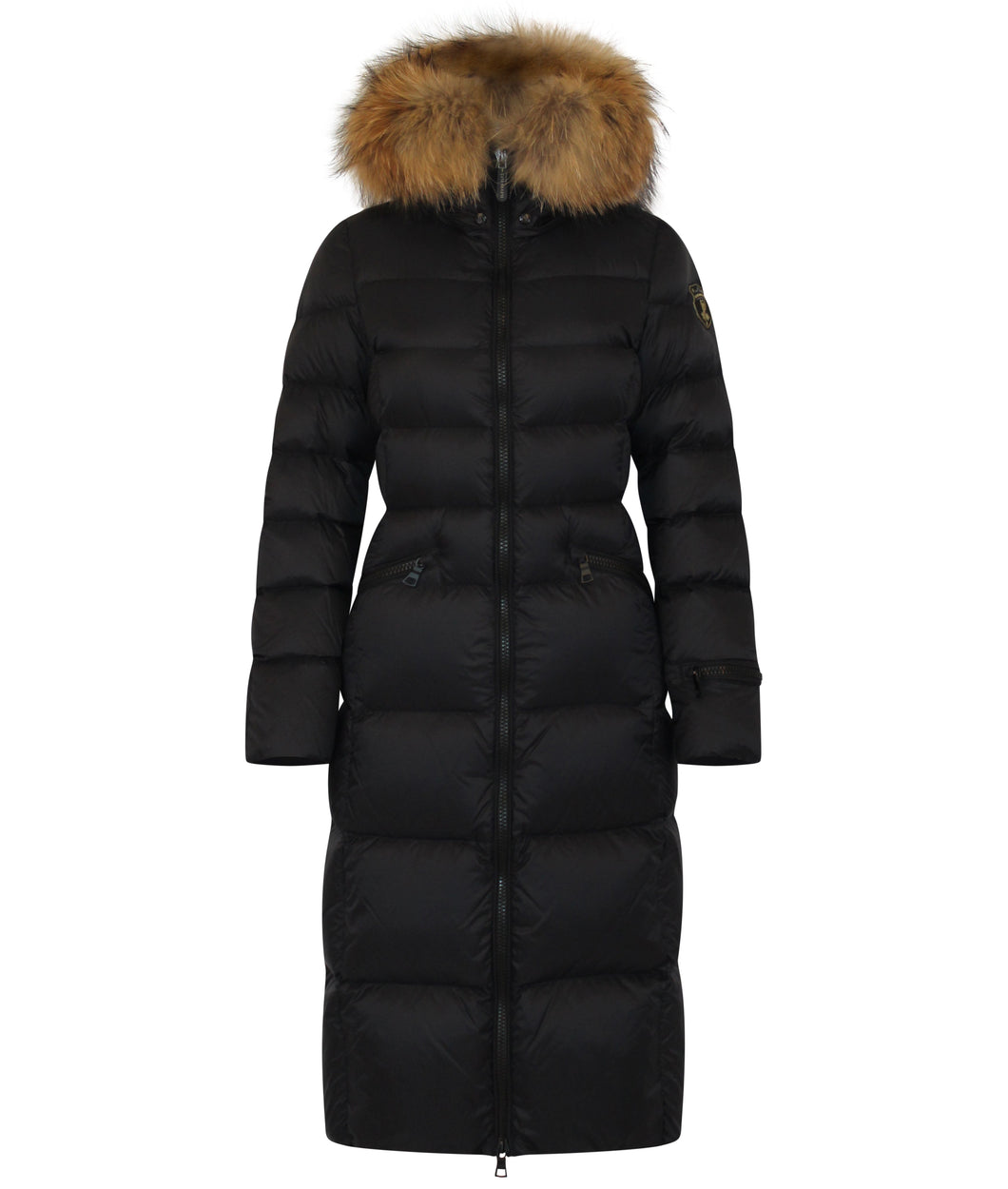 Iclyn Long Down Coat | Black