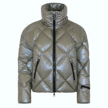 Load image into Gallery viewer, Zoe Down Bomber Jacket | Olive
