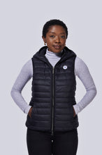 Load image into Gallery viewer, Arwen Vegan Down Vest | Black 2
