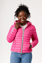 Load image into Gallery viewer, Elfy Vegan Down Short Jacket | Rose Pink
