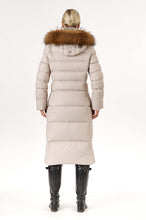 Load image into Gallery viewer, Iclyn Long Down Coat | Linen 3
