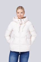 Load image into Gallery viewer, Ivy Short Vegan Down Jacket | Off White 2
