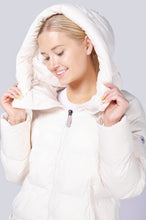 Load image into Gallery viewer, Ivy Short Vegan Down Jacket | Off White 5
