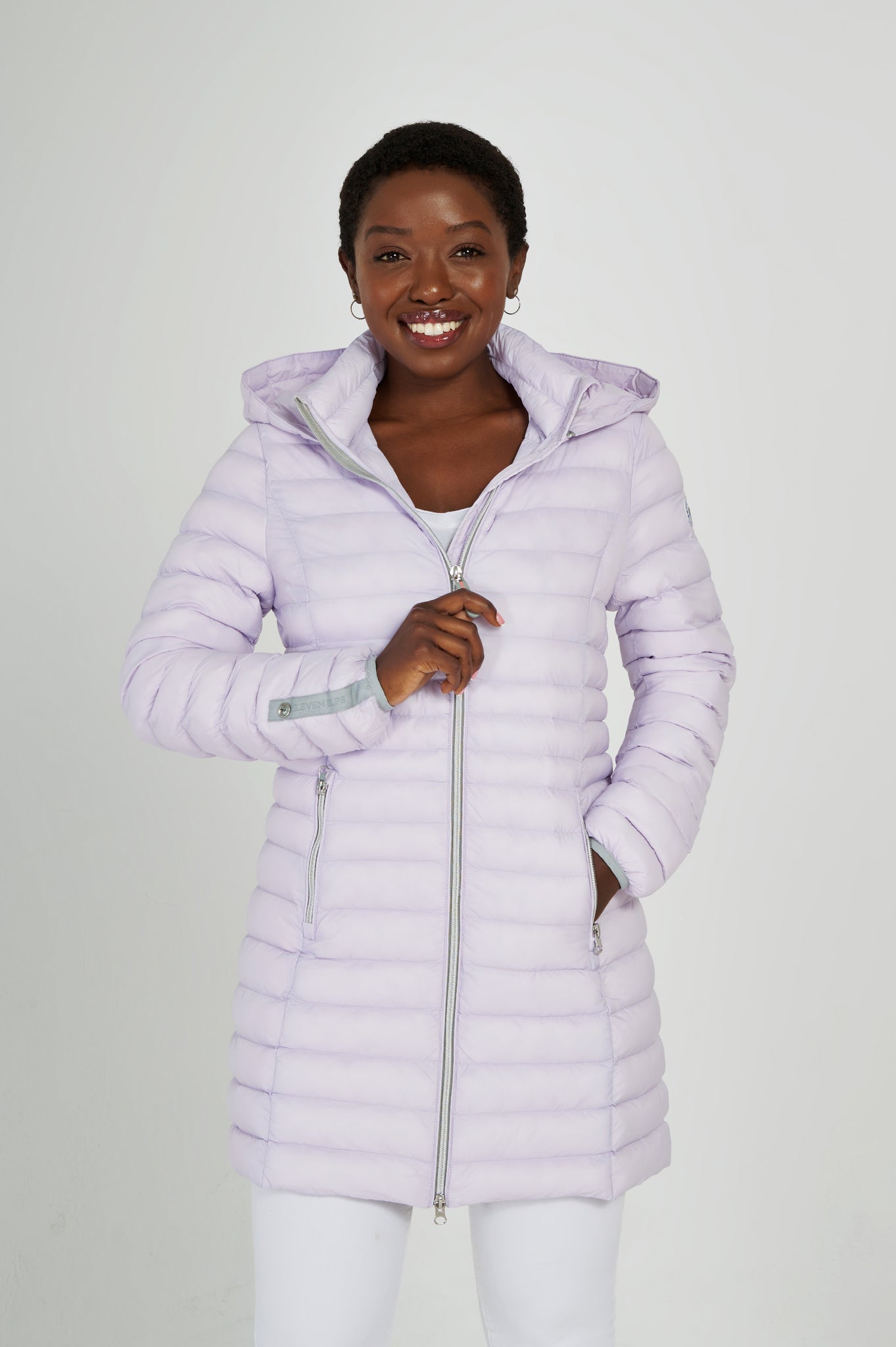 Julie Vegan Down Coat Light Lilac Eleven Elfs
