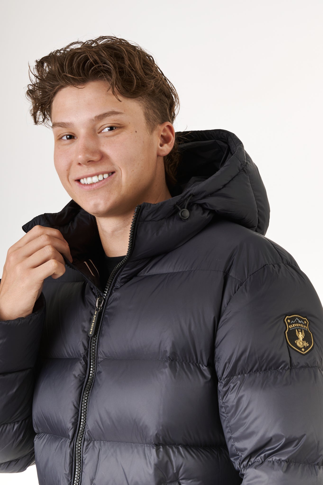 Mason hooded puffer jacket sales