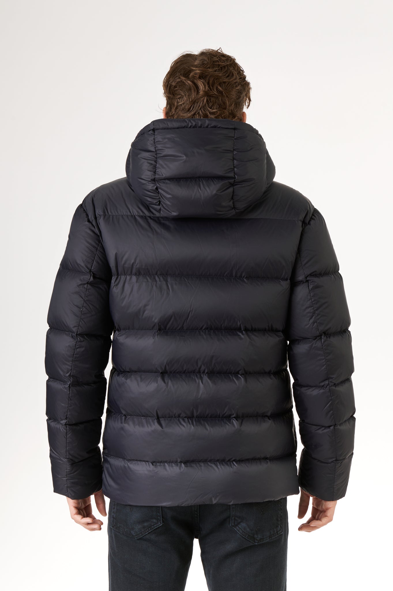 Mason Short Down Jacket Black Eleven Elfs