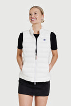Load image into Gallery viewer, Melian Short Vegan Down Vest | White
