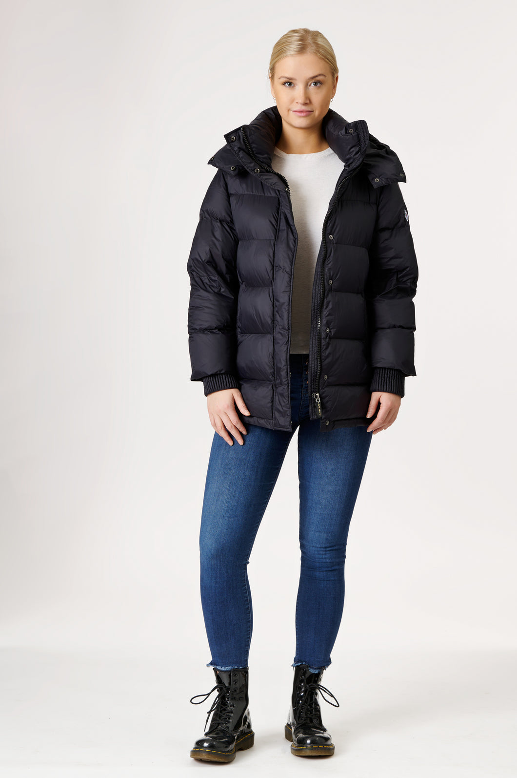 Odelle Vegan Down Jacket | Black